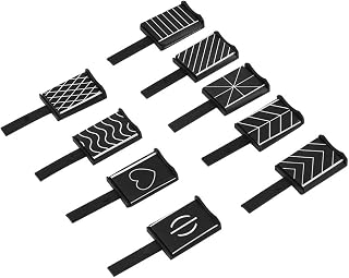 11Pcs Nail Magnet Tool Set, 3D Cat Eye Magnetic LED Polish Soak Off UV Gel Magnet Stick, DIY Manicure Nail Art Tools for Magic Cat Eye UV Gel Polish Nail Art