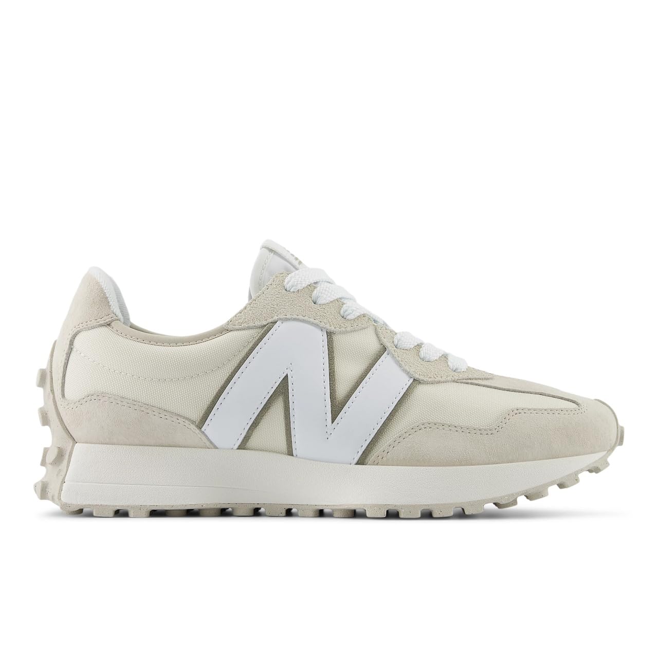 NEW BALANCE Men's 327 Sneaker, Timberwolf, 4.5 UK