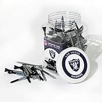 Vista 1 de Team Golf NFL Green Bay Packers Jar Of 175 Golf Tees 2-3/4" Golf Tees, 175 Pack, Regulation Size, Multi Team