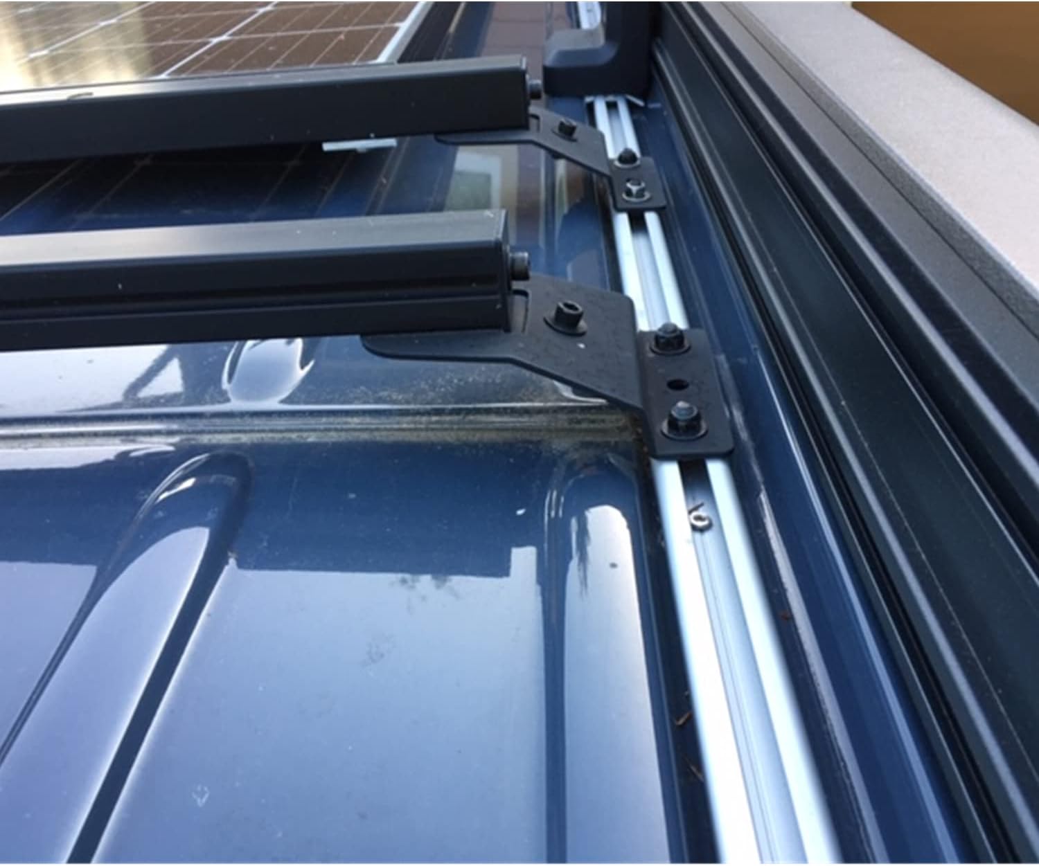 ECOTRIC Tower Brackets Compatible with Sprinter Vans Use with 8020 15 Series Square Crossbars