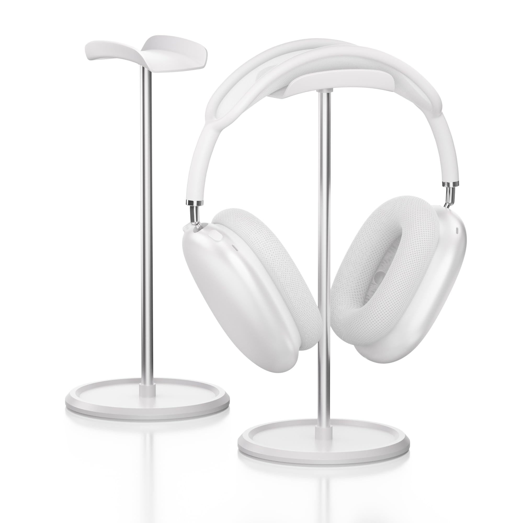 NQQNQQ Headphone Stand【1PACK】 Headphone Holder with Storage Tray Compatible for Max Pro, Beats, Bose and Most Gaming Headphones. 【No Tools Required】