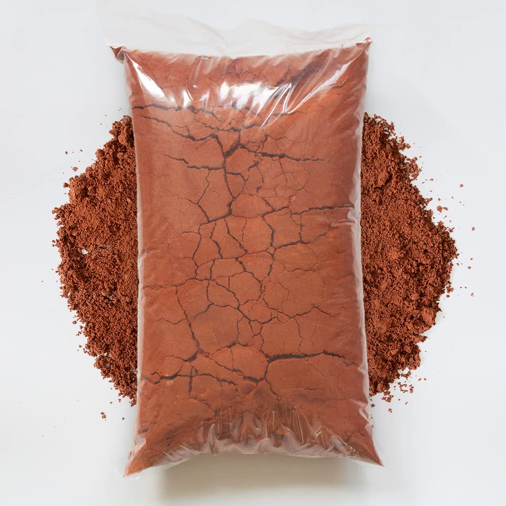 Terra Exotica Terrariensand Rot 25 kg – Natürlicher grabfähiger und formbarer Wüstensand für Terrarien – Staubarm, natürliche Körnung, ideal für Bartagamen, Leopardgeckos & Reptilien