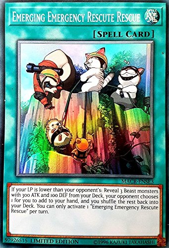 yu-gi-oh Emerging Emergency Rescute Rescue - MACR-ENSE3 - Super Rare - Limited Edition - Maximum Crisis: Special Edition (Limited Edition)