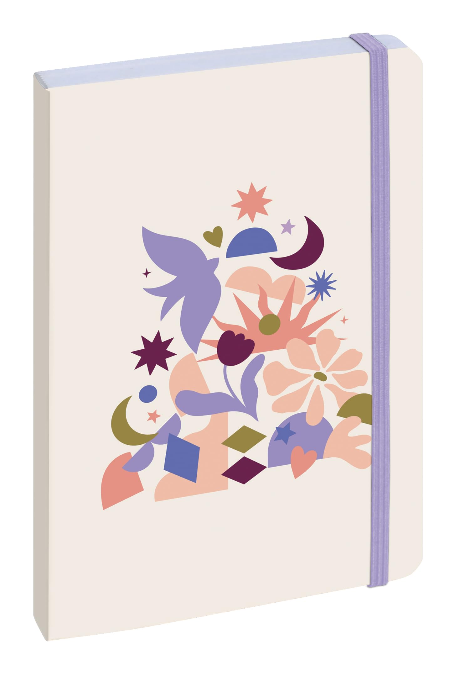 Exacompta Agenda Forum Work & After Floral 10 x 15 cm Journalier Août 2026 à juillet 2027 Bleu