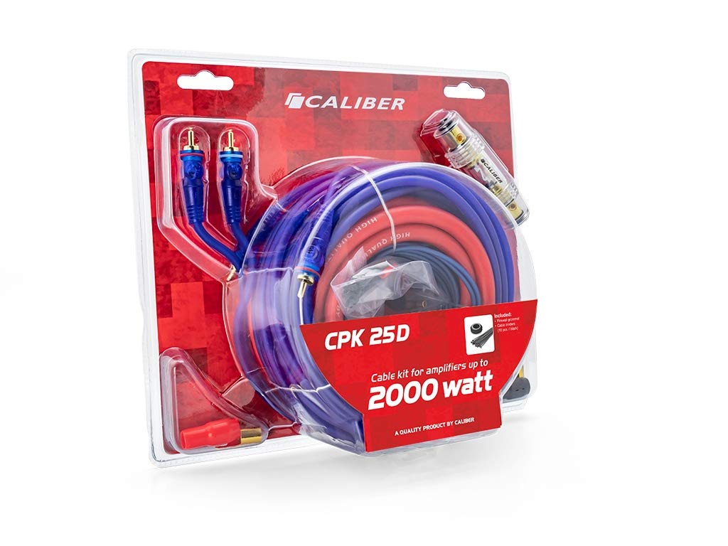 Caliber CPK25D cavo di alimentazione Multicolore 5 m - Cavi elettrici (5 m, Multicolore)