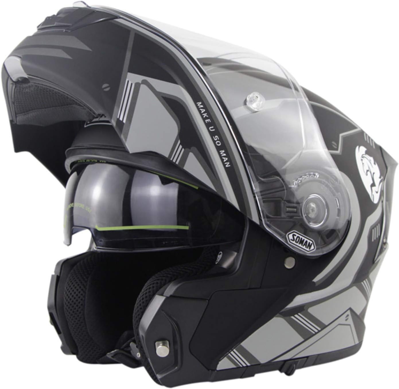 Modular Flip Up Motorbike Helmet, DOT/ECE Approved Scooter Motorcycle