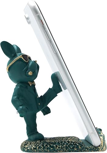 Miniatura 3 de Soporte de teléfono creativo con diseño de animales Bulldog para teléfono celular, lindo perro, divertido soporte para teléfono inteligente para