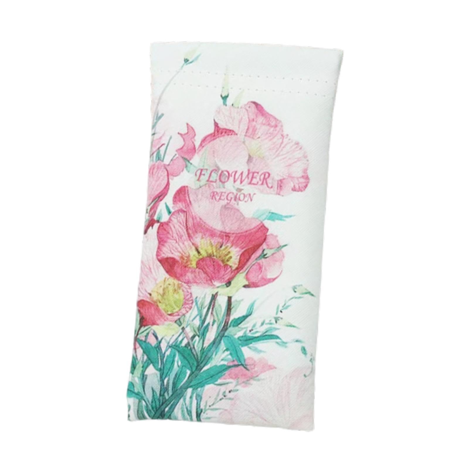 Glasses Storage Bag Travel PU Leather Squeeze Top Sunglasses Pouch for Women Malus Spectabilis Health & Beauty | Vision Care | Eyeglass Cases-image-30