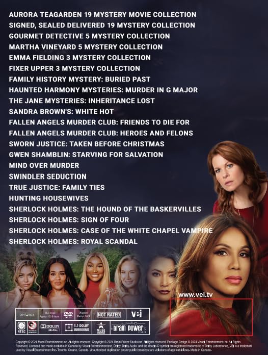 Image of 69 Mystery Movie Collection (Includes Signed Sealed Delivered & Aurora Teagarden)