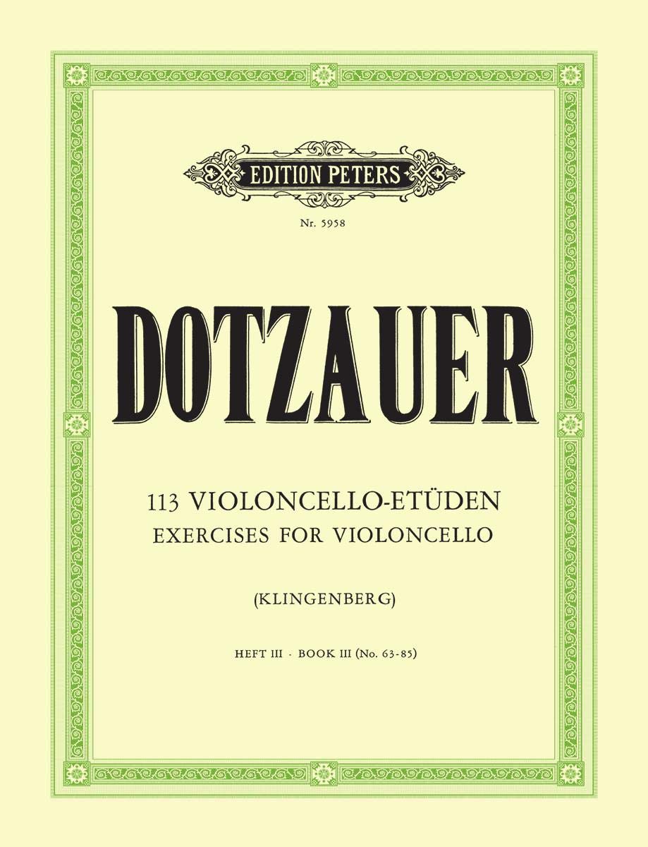 113 exercises vol.3 violoncelle recueil de partitions pour violoncellistes