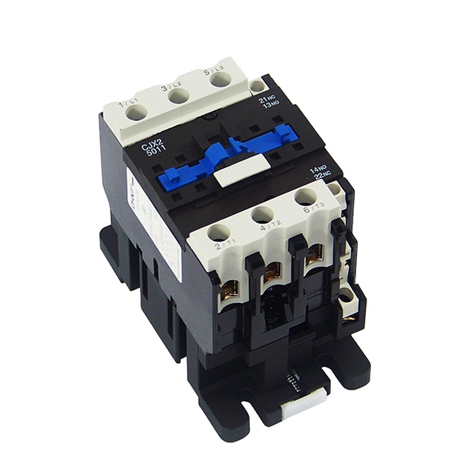 HUUOQIWY CJX2-5011 CJX2 LC1 50A Contactor Magnetic AC Contactor AC380V 220V 1Pcs(220V)