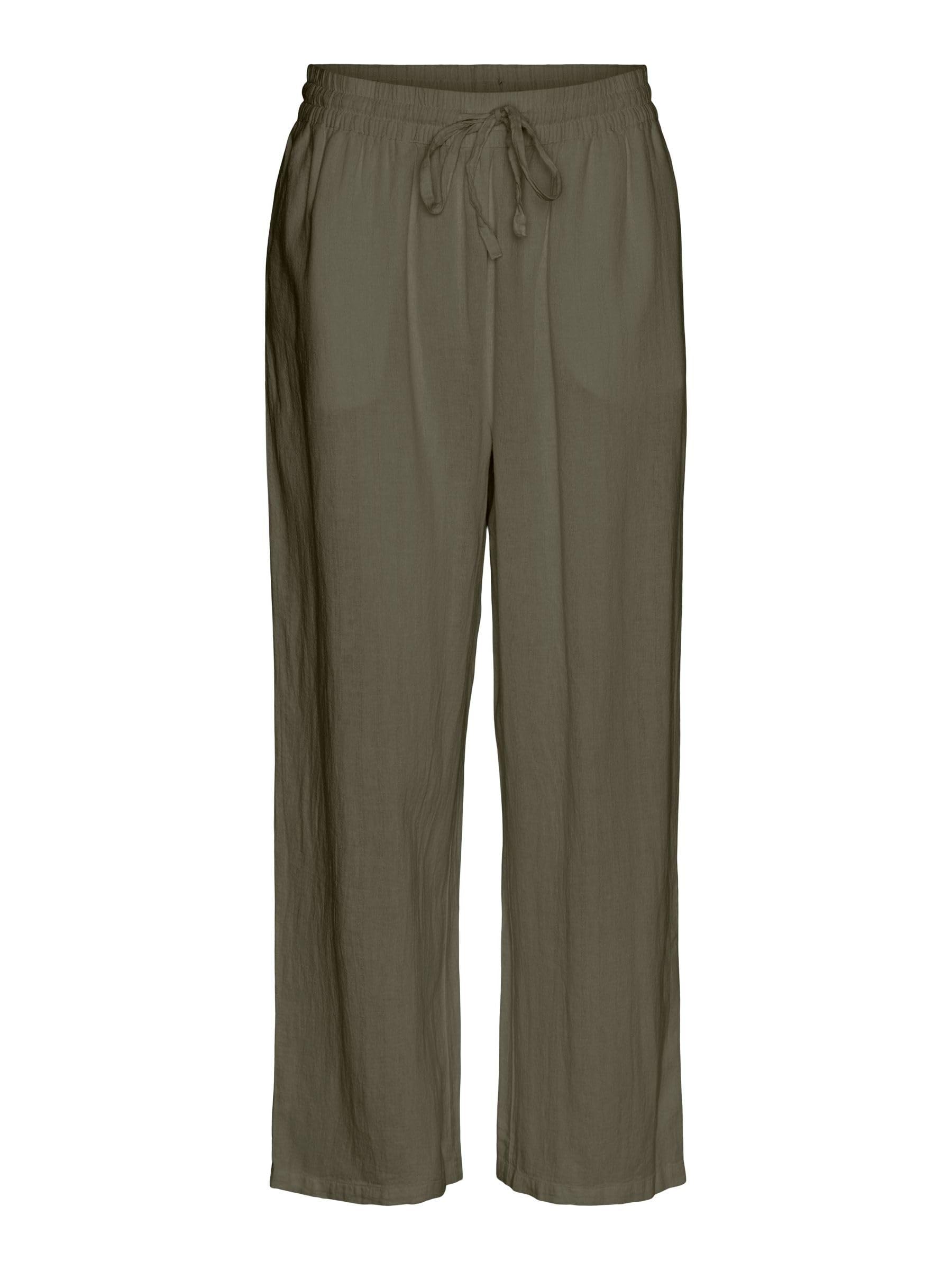 VERO MODA Female Hose mit weitem Beinschnitt VMLINN Mittlere Taille Hose