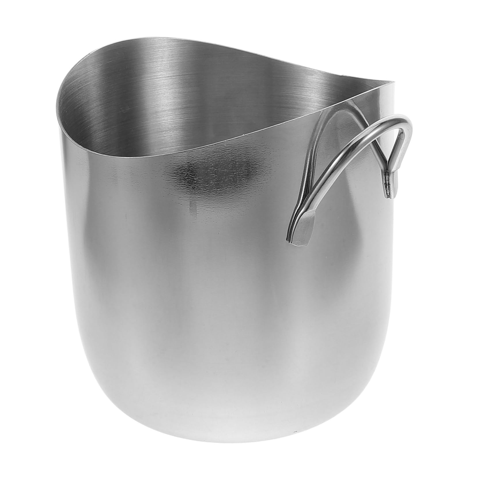Cubitera De Acero Inoxidable Doble Asas para Hielo y Bebidas para Fiestas Hoteles y Bares Resistente y Fácil De Limpiar Capacidad Amplia para Eventos