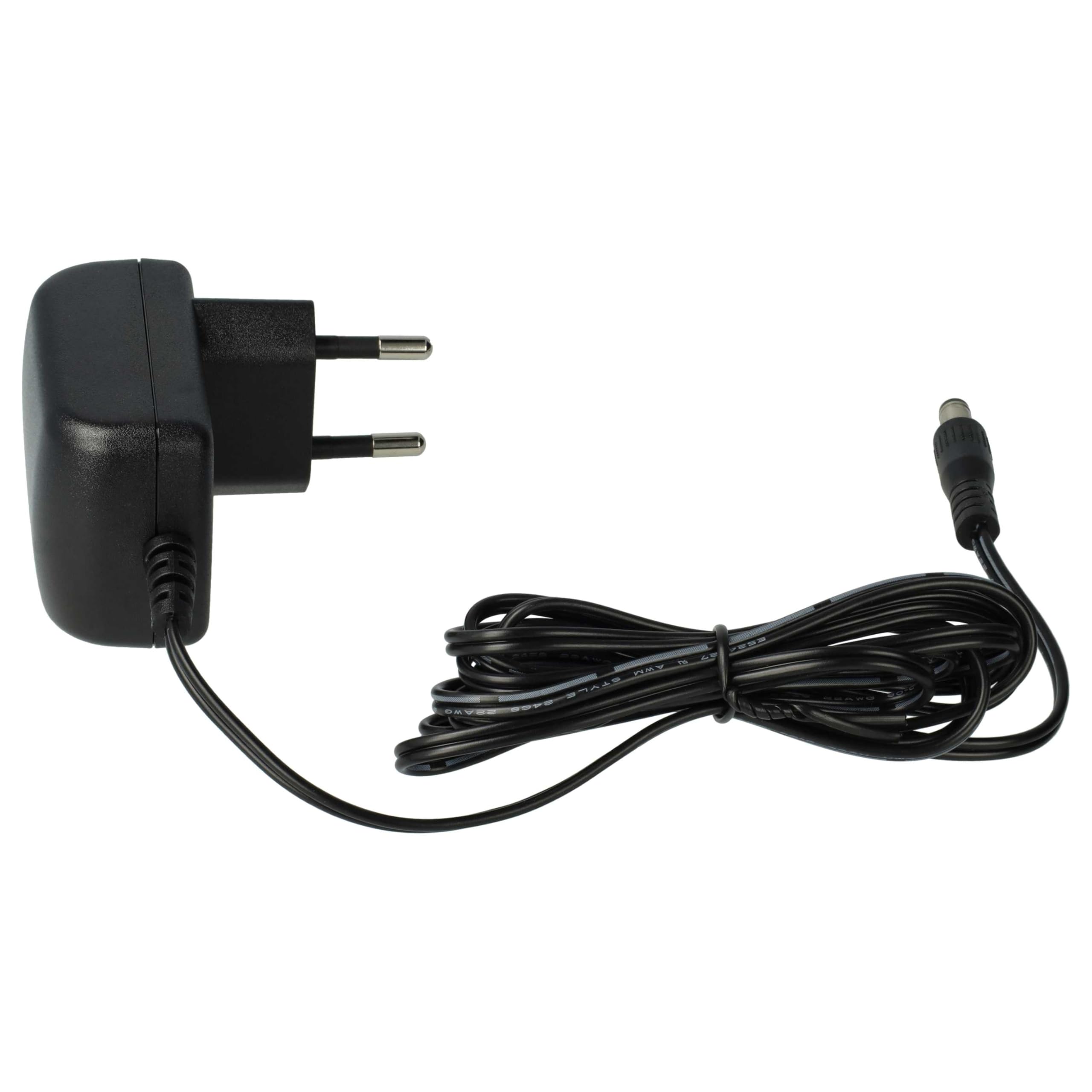 vhbw 1x Netzteil kompatibel mit Soehnle Professional 9220, 9221, 9222, 9240, 9241, 9310 Tischwaage, Plattformwaage - 180 cm