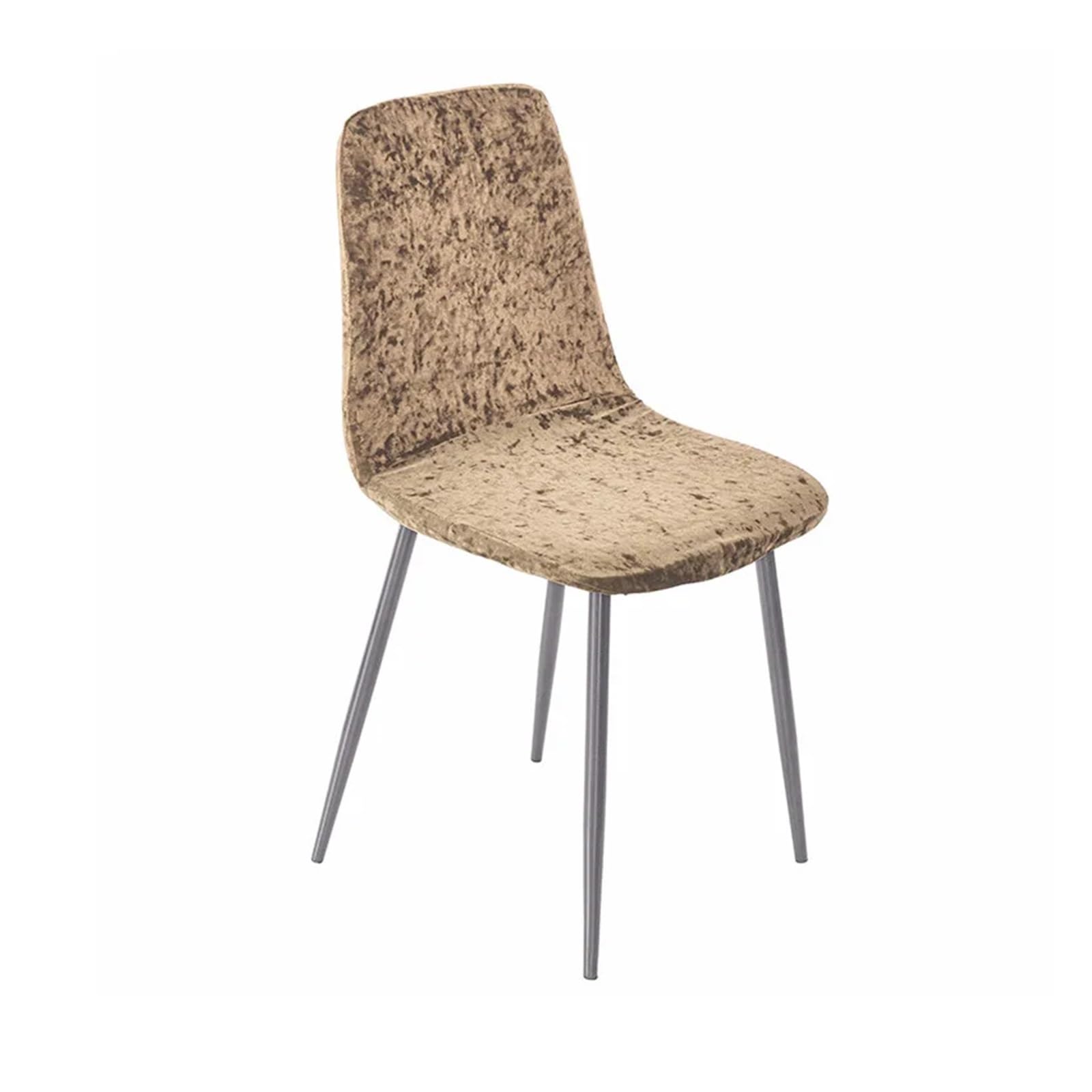 SHBHWS 1pc Shell Chair Covers Velvet Fabric Bar Cover Stretch Protector Seat Slipcovers Home Dining Room Hotel Decor for Hotel, Banquet(Color10)