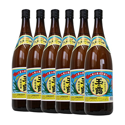 Amazon.co.jp: 泡盛 玉の露 一升瓶 30度 1800ml×6本(1ケース)/(株