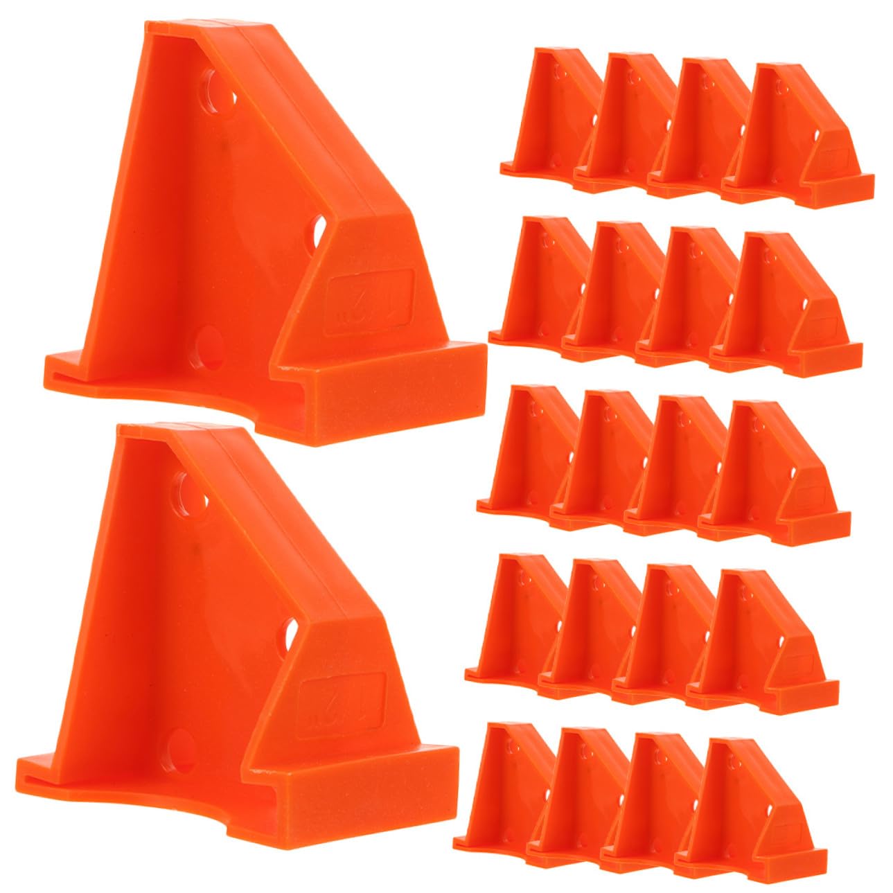GALPADA Cales Pour Plancher En Bois Stratifié Et Vinyle, Kit D’installation De Revêtement De Sol, Plastique Robuste, Légères, 30 Pièces, Outil Pratique Pour Pose Rapide De Parquet Flottant