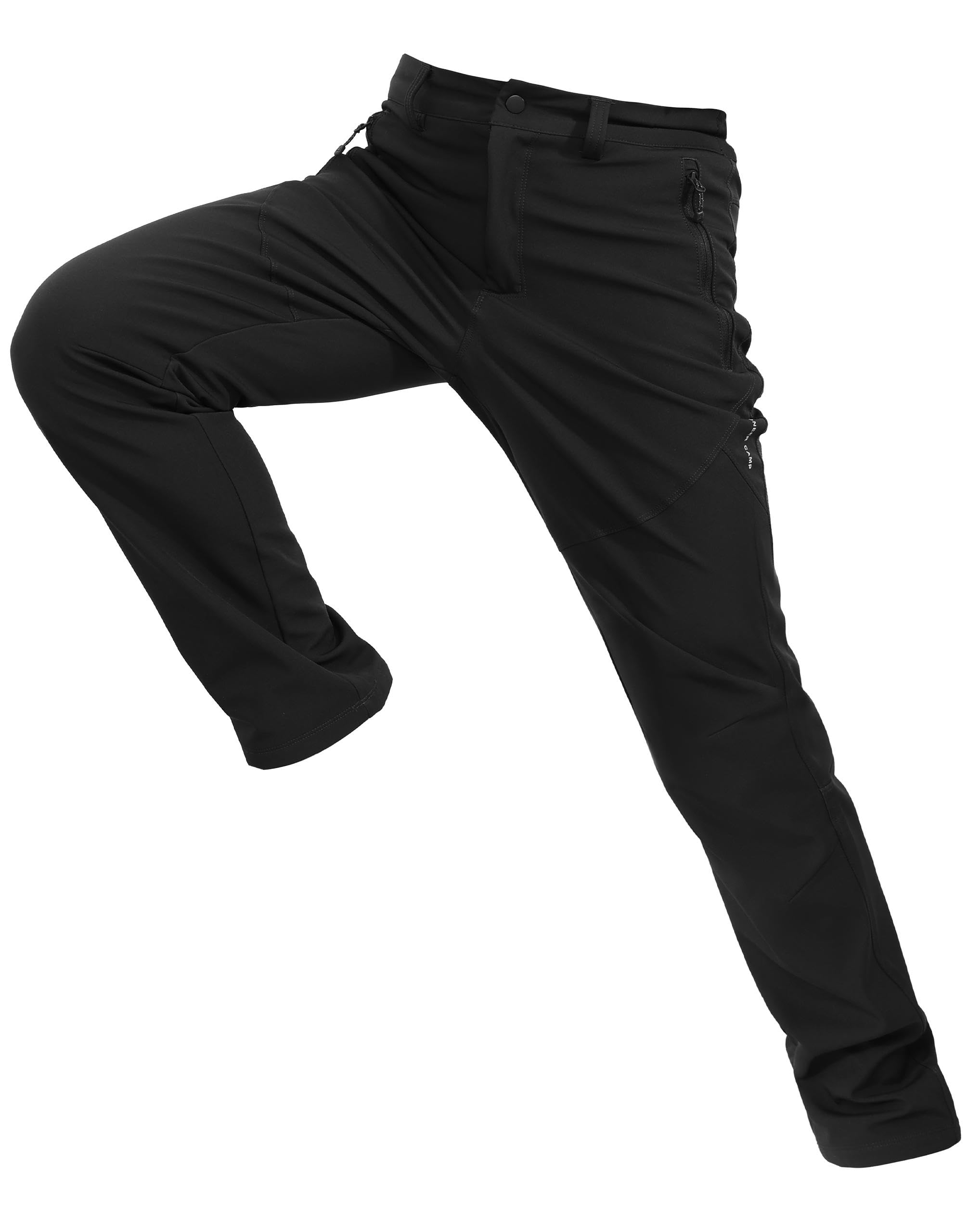 Pioneer Camp Pantaloni da trekking da uomo in pile con tasche