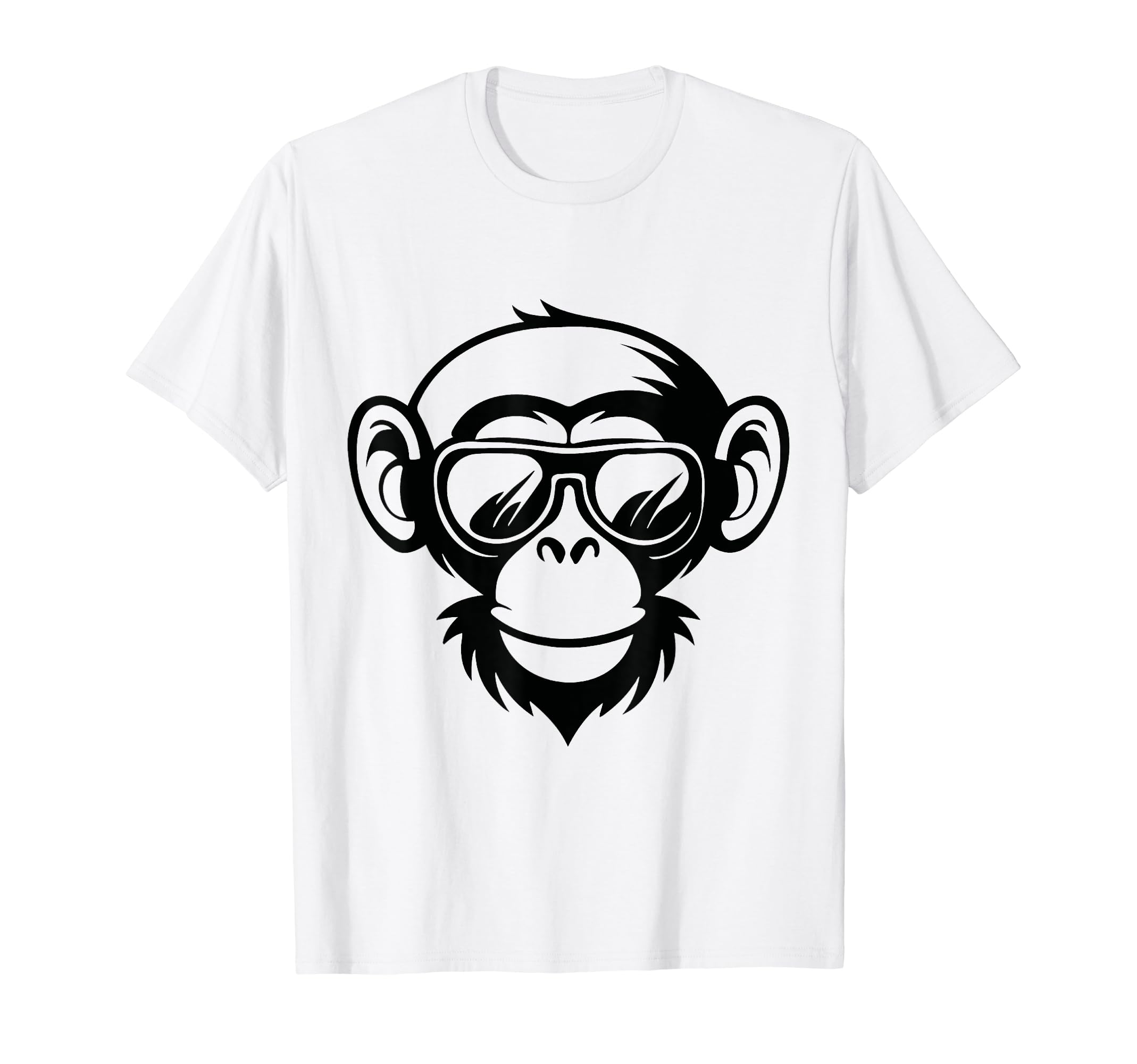 Amazon | モンキー エイプ ジャングル 野生動物 動物学 Tシャツ | T 