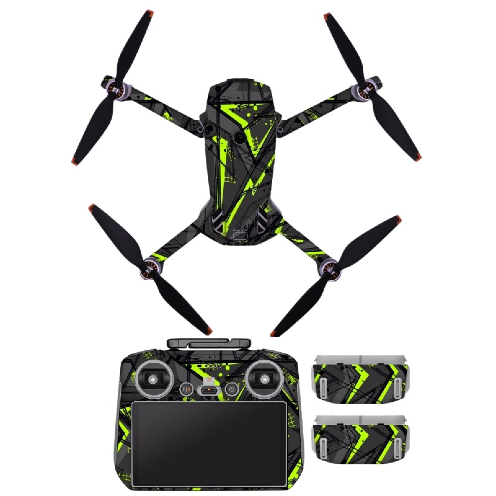 Decorative Sticker Kit for DJI Lito x1 and RC 2, Waterproof Skin Sticker Decal DIY Accessory for DJI Lito x1 Drone, Dust-proof Protective Accessories (7)