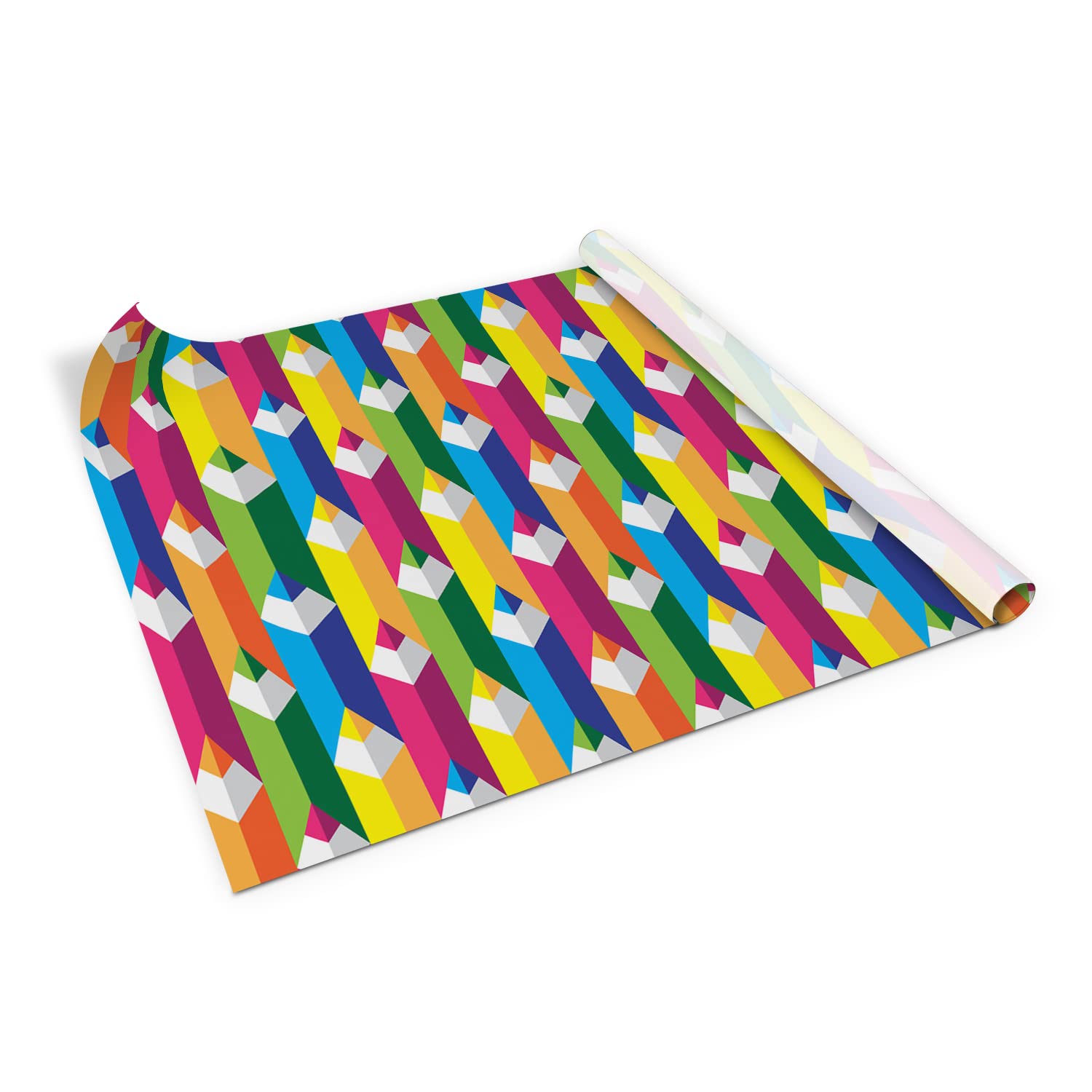 Pegatinas para muebles 100x50cm de lápices coloridos para tunear cómodas y estantes