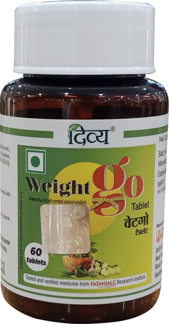 Divya Weight Go 60 TAB Pack Of 2 For 1 Month (B0CJNY5RCW) Amazon Price History, Amazon Price Tracker