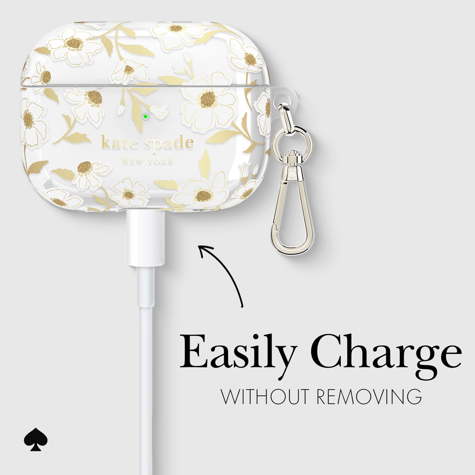 Amazon | ケイト・スペード ニューヨーク AirPods Pro 保護ケース キー