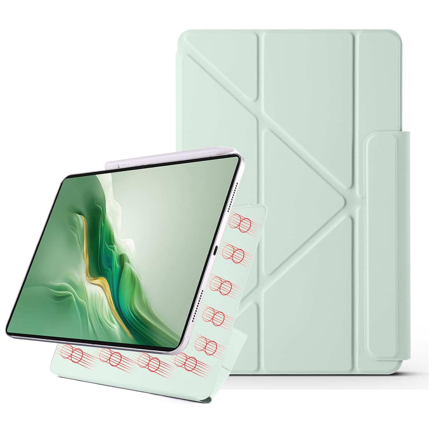 Honor Tablet Magic Pad 3 inç 2025 Manyetik İnce Üç Katlı Stand
