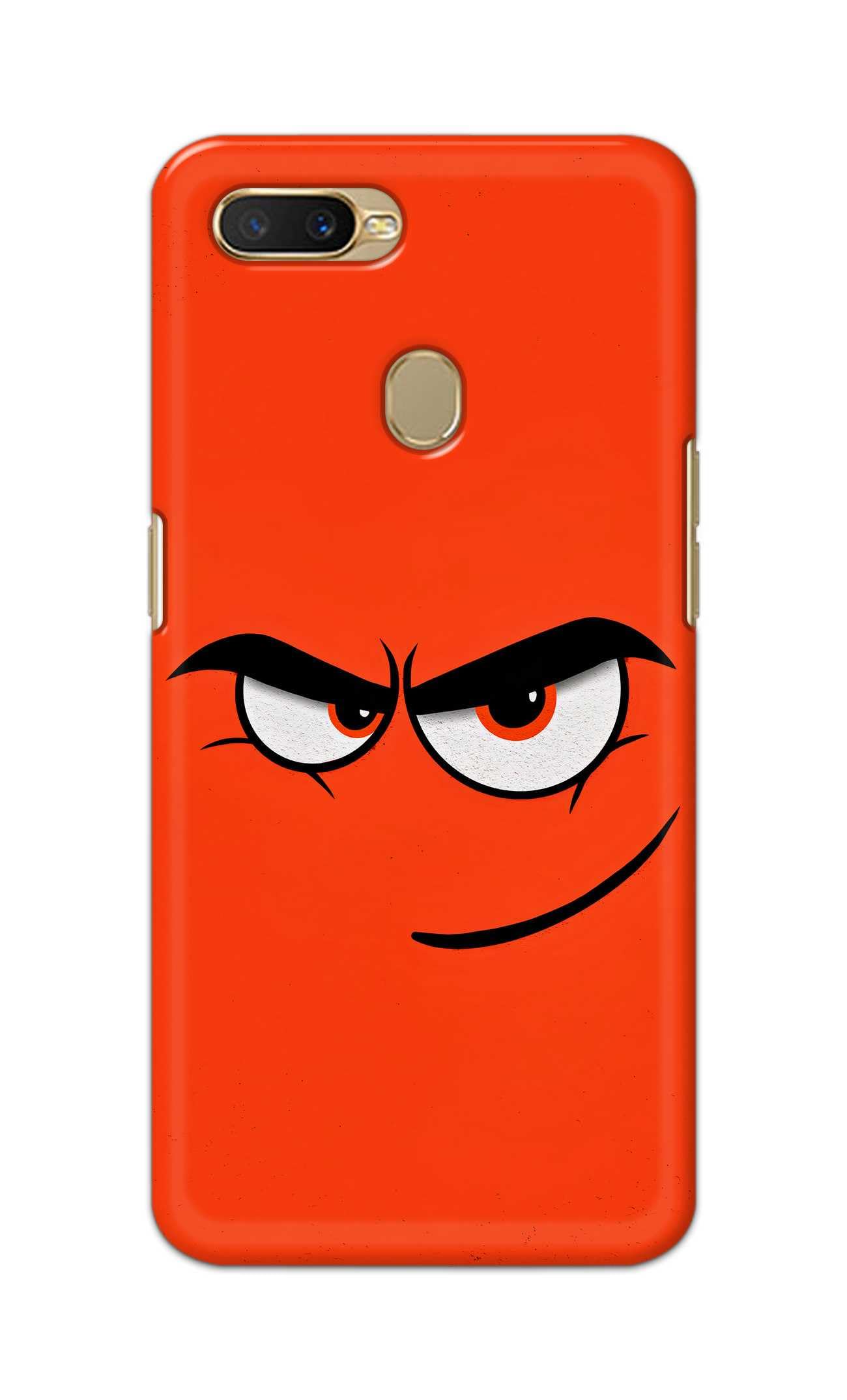 PRINTFIDAA® Printed Hard Back Cover for Oppo A12 Back Cover (Don’t Care Eyes) -190724(DT)