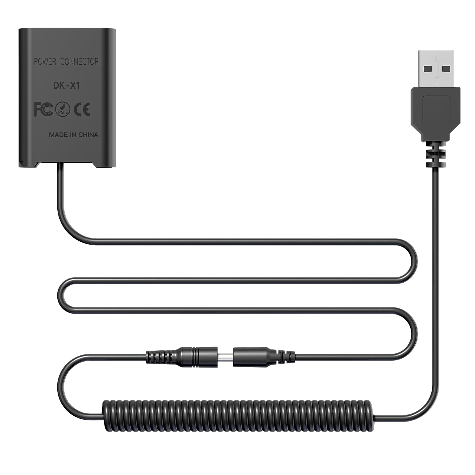 Amazon.com : F1TP USB-B to NP-BX1 Dummy Battery DK-X1 DC Coupler