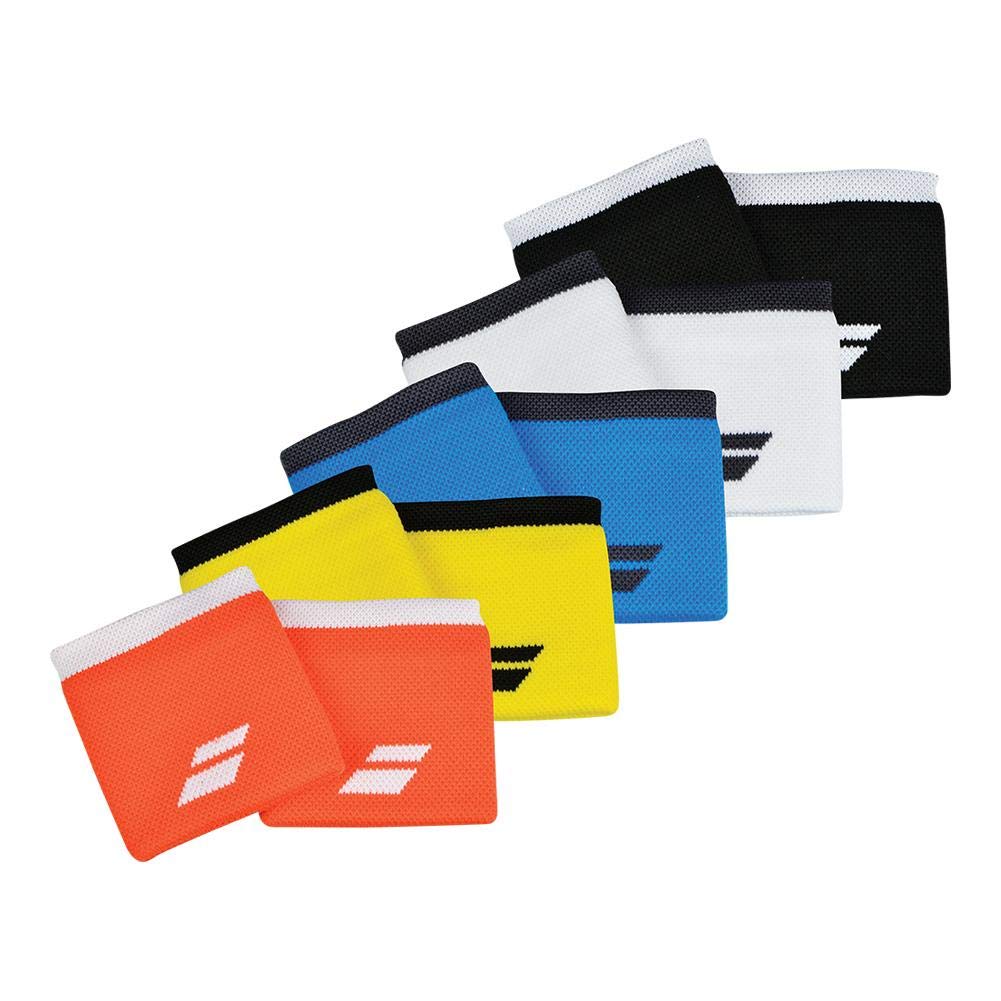 Babolat Logo Wristband - Blazing Yellow/Black