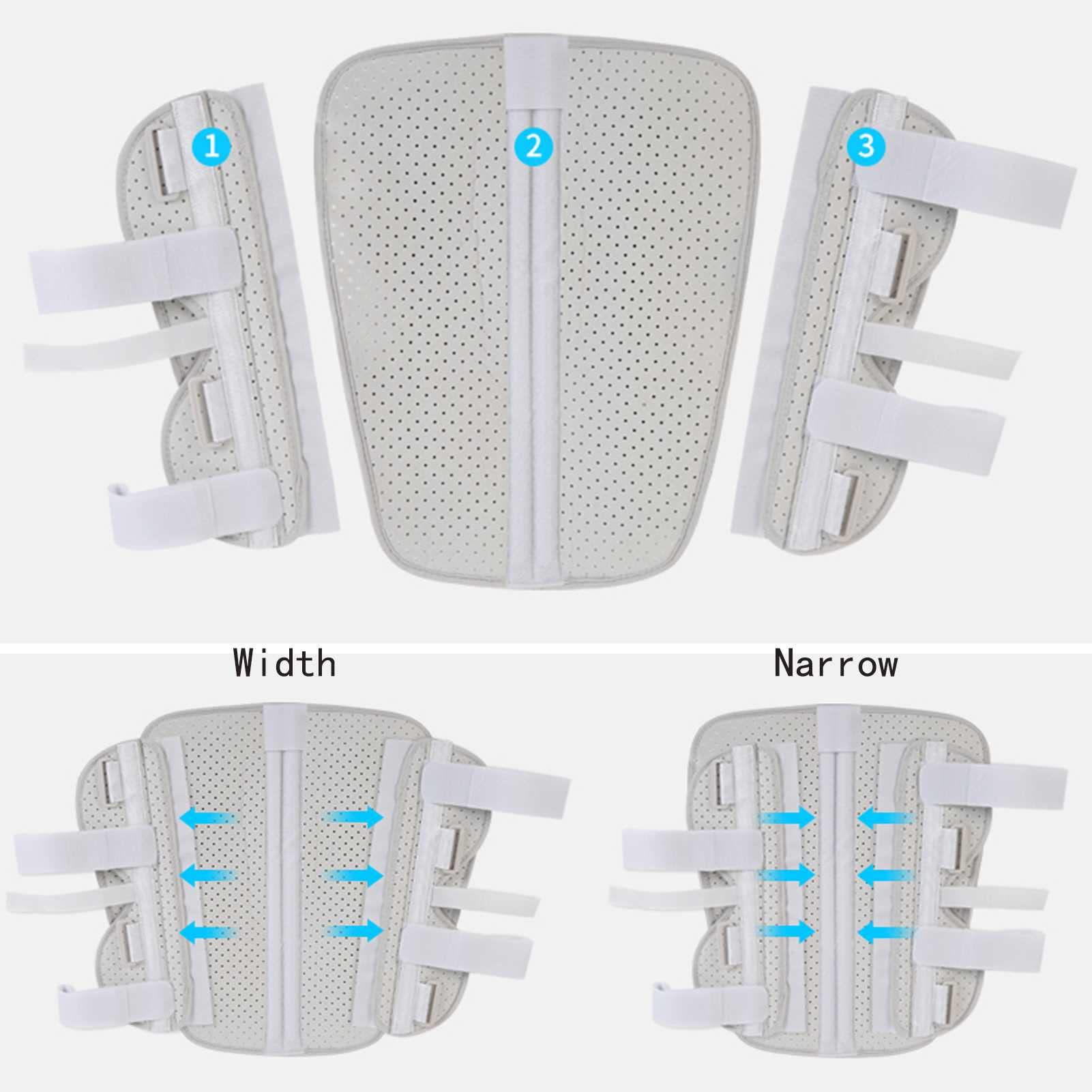 Soporte de articulación de Rodilla Ajustable Transpirable Soporte de límite Fijo ligamento menisco rótula Fractura férula rehabilitación Auxiliar