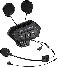 BT12B Motorrad Helm Headset Drahtlose Bluetooth Reiten Kopfhörer Freisprecheinrichtung Intercom Kopfhörer