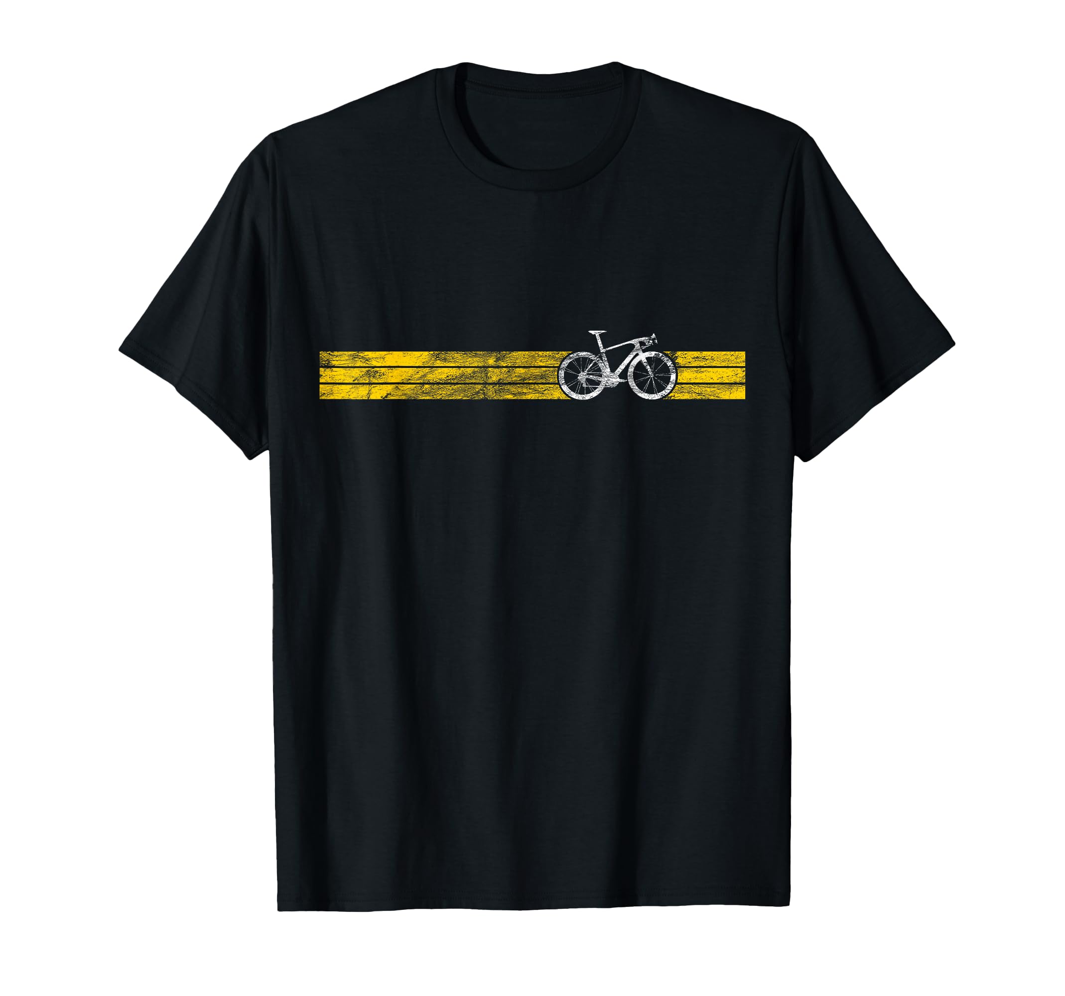 Yellow Winners Funny Bike Racing Pelotons Cyclists Cycling T-Shirt