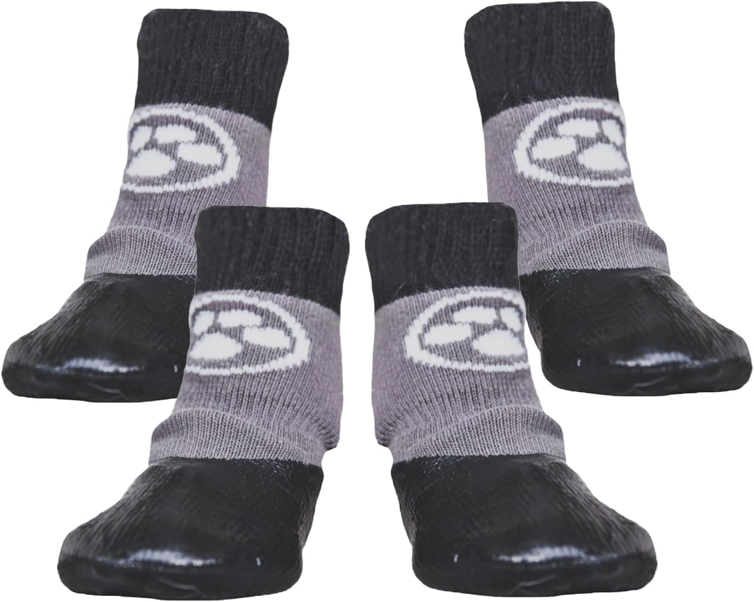 Grippers Non Slip Dog Socks | Traction Control for Indoor Wear | Dog Paw Protection | Non Skid Dog Booties Grip (XXS)