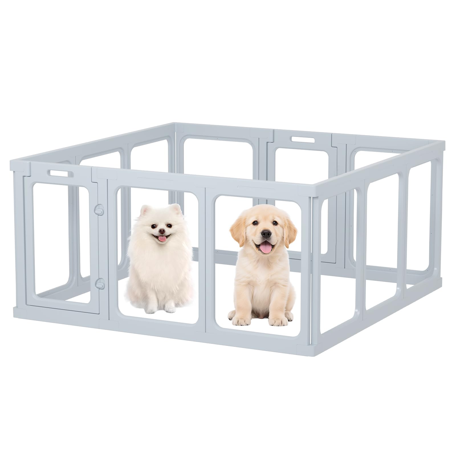 Gardner Pet Laufstall aus transparentem Acryl