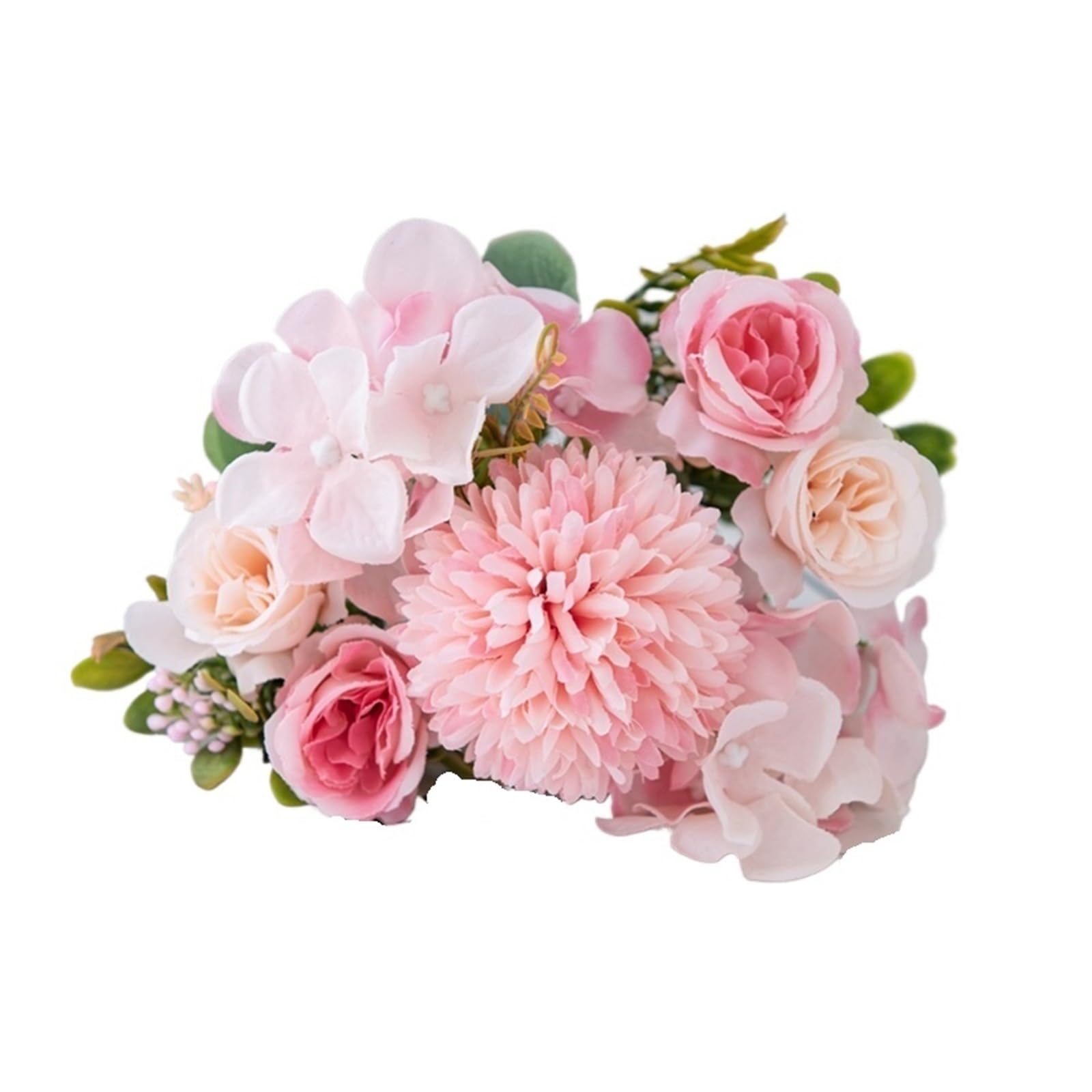 LXURY 5/10PCS Artificial Flowers Bouquet Wedding Wreath Outdoor Garden Arch Decor Home Garland Accessories(Colour3,5PCS)