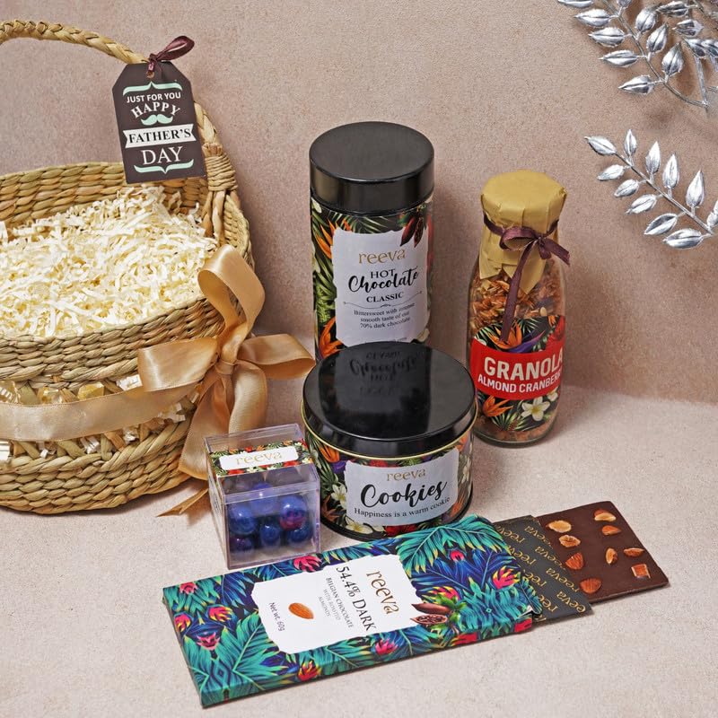Image of Velvet Fine Chocolates Special Loveliness Basket | Premium Chocolate Gift Box for Father's Day, Mother's Day, Birthday, Anniversary, Retirement & Special Occasions | Pack of 1