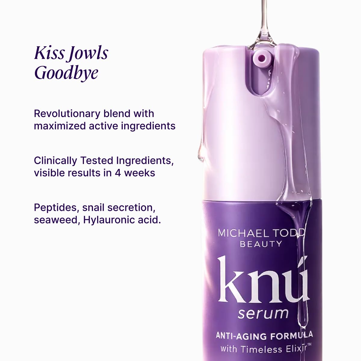 Michael Todd Beauty KNU Serum - Face Lifting, Brightening & Tightening