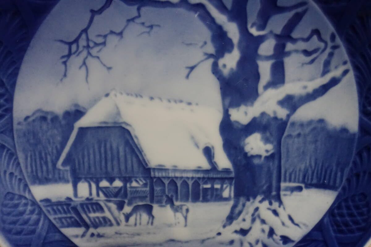 １９５２年 ロイヤルコペンハーゲン イヤープレート スクラッチ 1952年 ロイヤルコペンハーゲン イヤープレート スクラッチ 1952