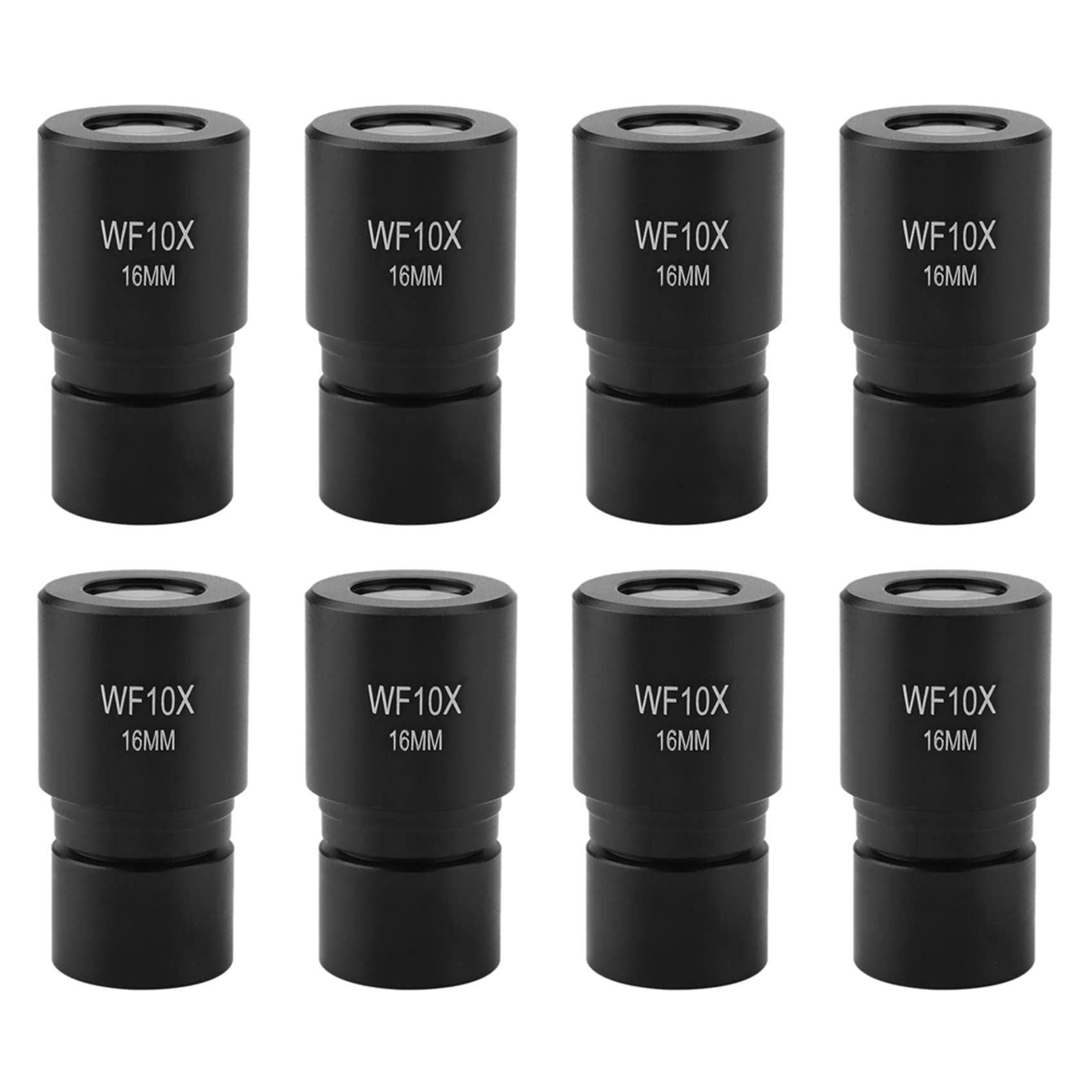 8X Microscopio Oculare Lenti, R001 WF10X 16mm Oculare per Microscopio Biologico Montaggio Oculare 23.2mm con Scala