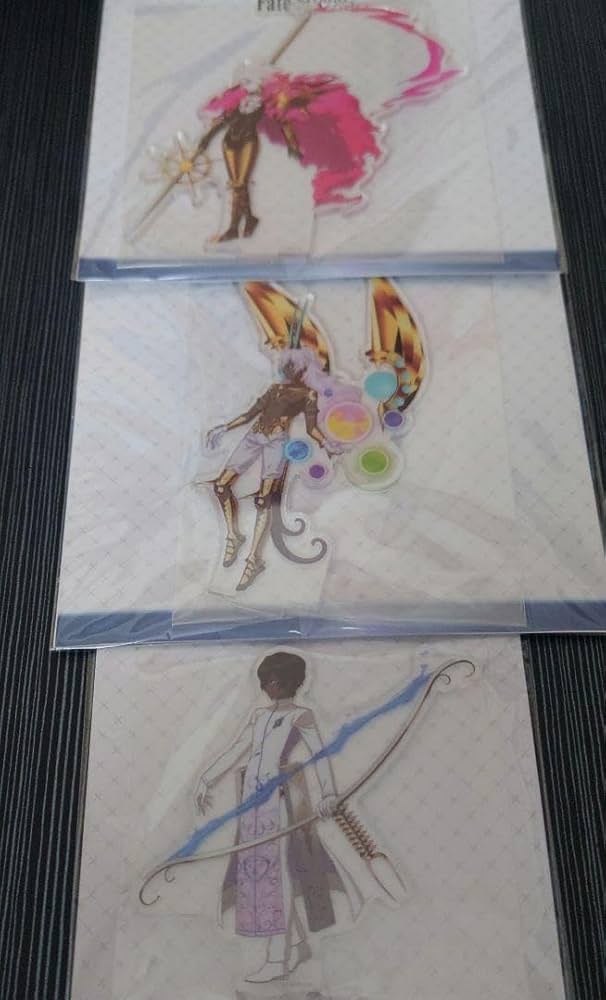 FGO カルナ アルジュナオルタ 燕青 蘭陵王 アクリルスタンド セット FGO カルナ アルジュナオルタ 燕青 蘭陵王 アクリルスタンド セット