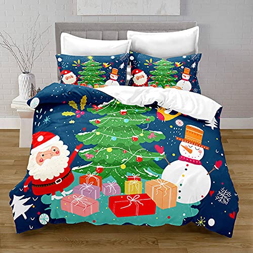 CXYXHW Bettwäsche-Set aus Mikrofaser, 3-teilig, mit Reißverschluss, für Erwachsene, Kinder, Mädchen, Jungen, weich und widerstandsfähig (B,135 x 200 cm) Cover