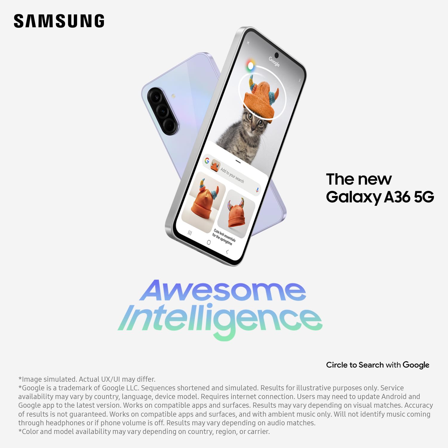 Samsung Galaxy A36 (Unlocked, CAD Version & Warranty