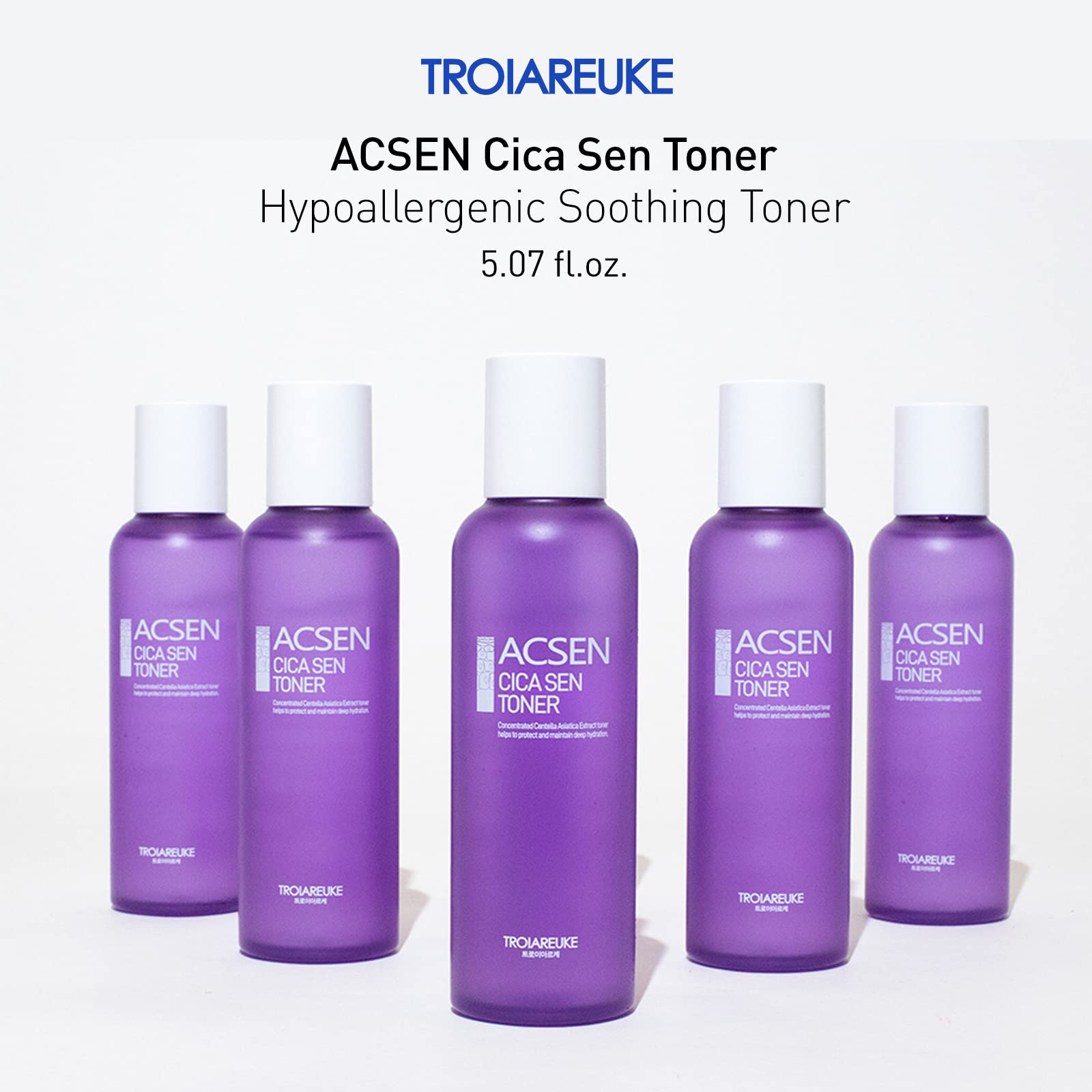 Amazon.com: TROIAREUKE ACSEN CICA SEN Toner - Hypoallergenic