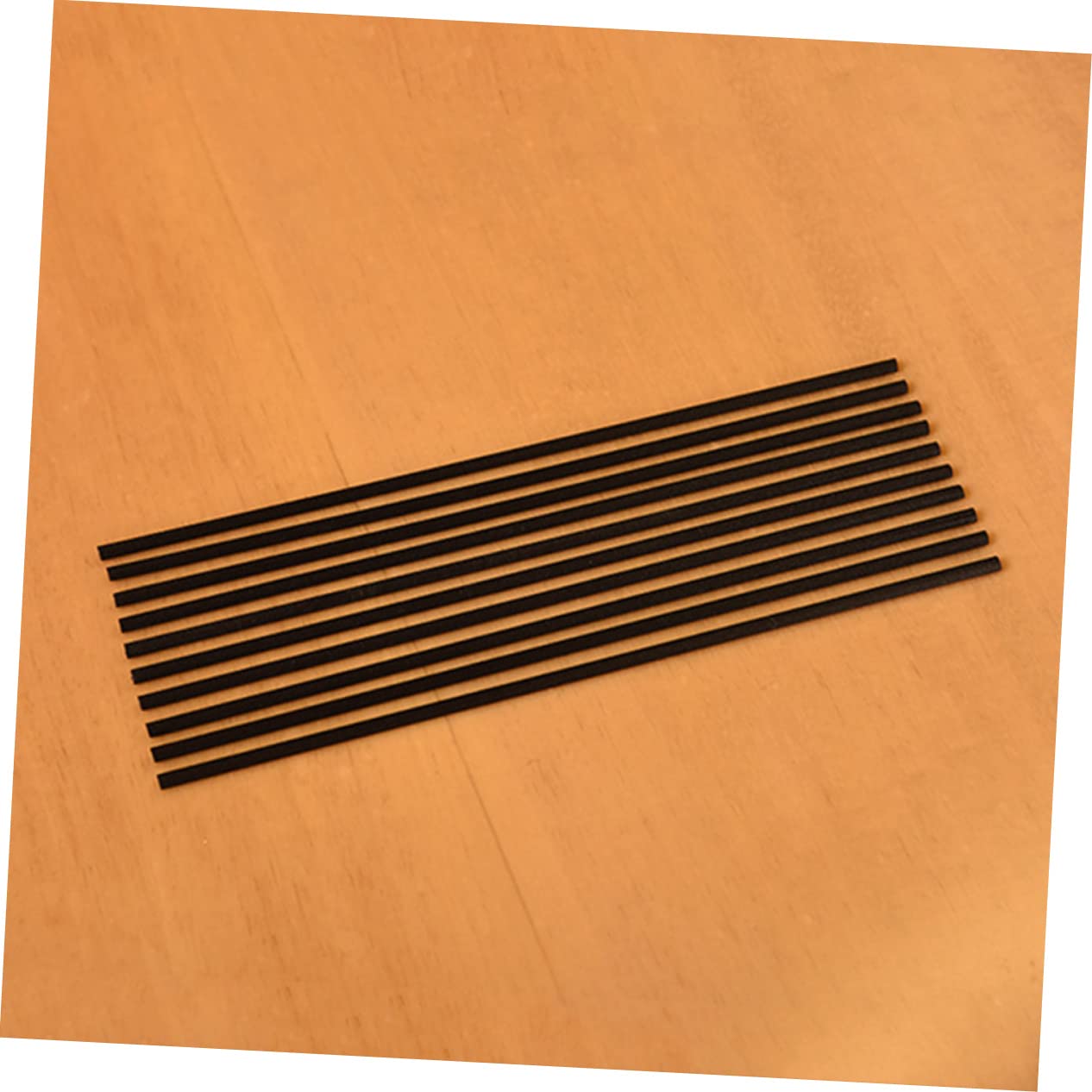PRETYZOOM 50pcs Fiber Diffuser Sticks Black Diameter Non-Fading Rattan Diffuser Rods for Essential Oils Home Fragrance Air Freshening