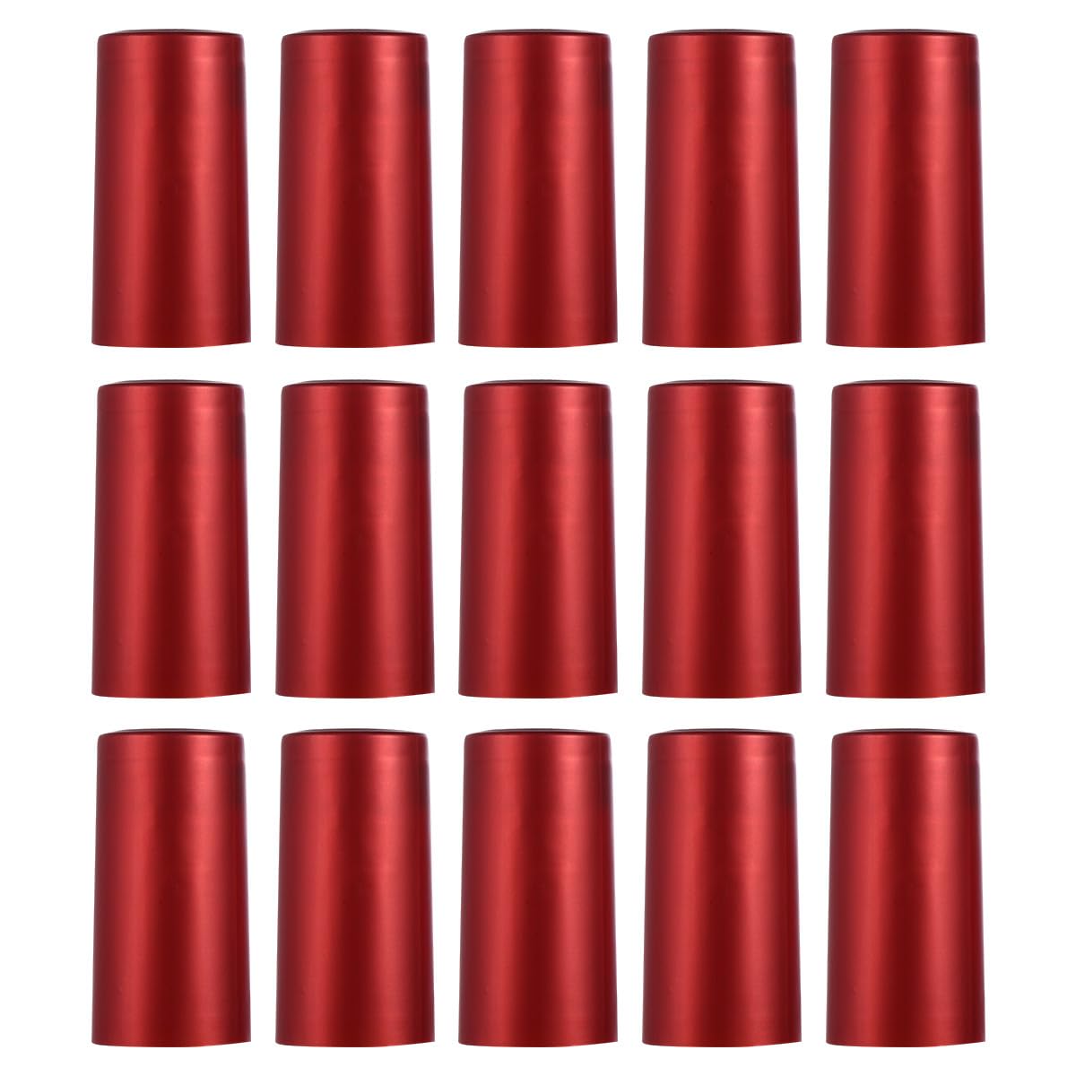 Cápsulas Termorretráctiles Fundas Plásticas Delicadas Efecto Heat-Shrink 100 para Botellas de Vino Rojo Ideales para Elaboración Casera y Restaurantes