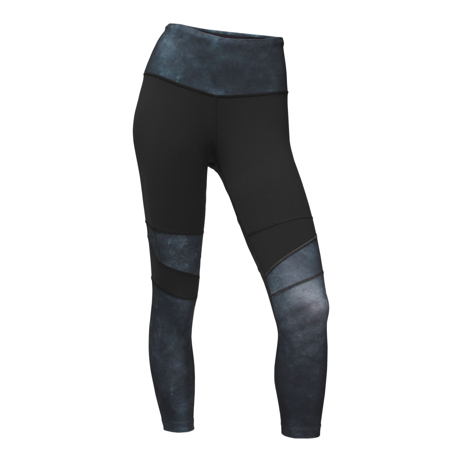 The North Face Motivation High-Rise Printed Crop Pants TNF Black/TNF Black Chalk Print XS 21