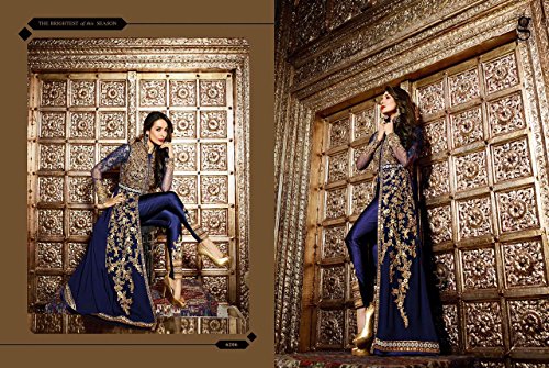 Robe Anarkali ruban conséquence au design unique et authentique