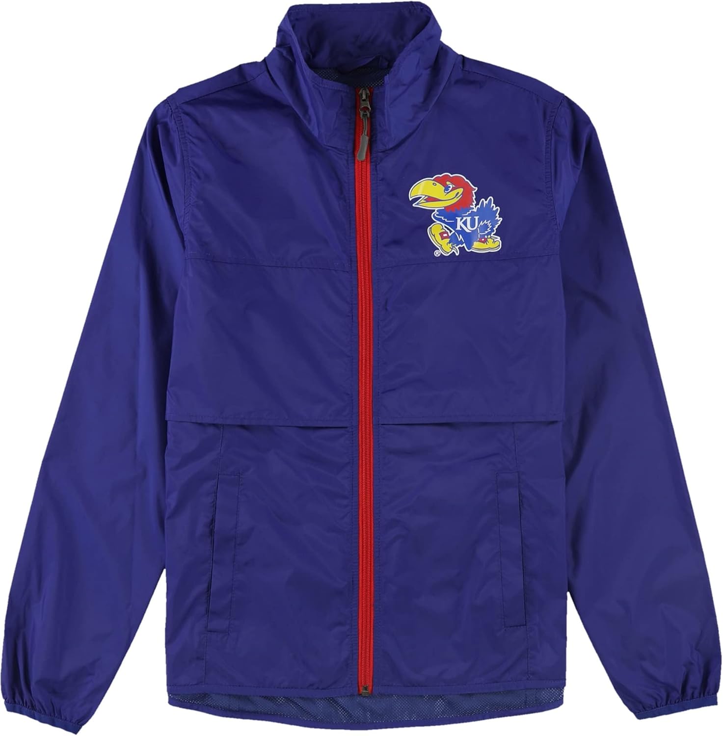 G-III Sports Womens Kansas Jayhawks Jacket, Blue, Small